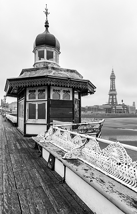 Blackpool Tower from North Pier - The Fylde Coast