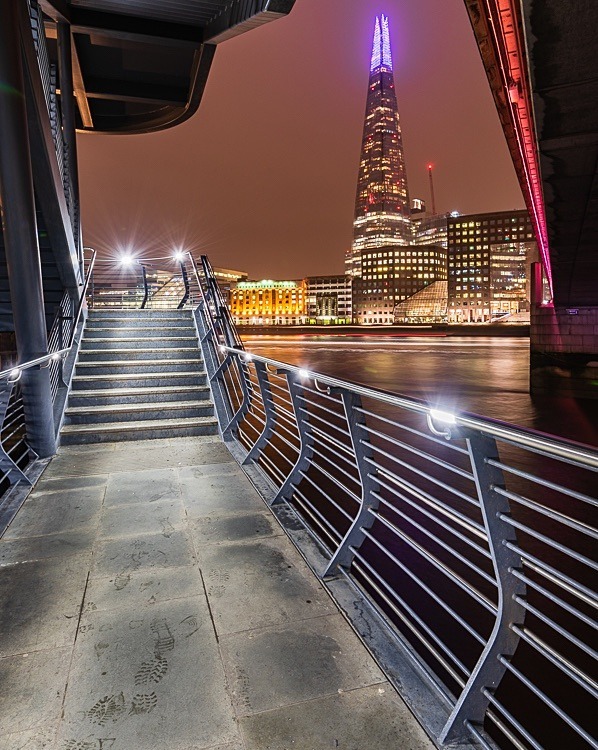 The Shard from under London Bridge (1) - The Shard