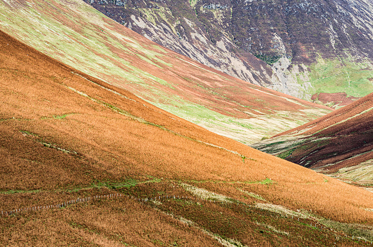 Roadside view, Braithwaite to Buttermere (2) - The Lake District
