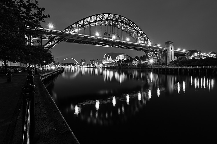 The Tyne and the Millennium Bridges (3) - Newcastle