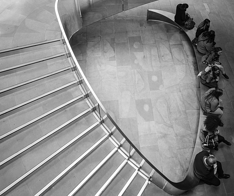 Staircase, One New Change (2) - Street Photography