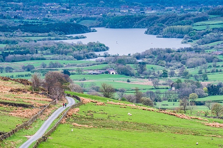 View to Tittesworth from Roach End (2) - The Roaches