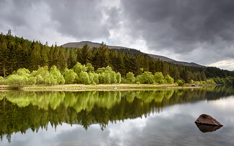 Reflections, Llyn Mymbyr (1) - Wales