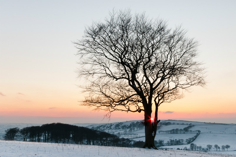 Croker Hill from Higher Sutton - Around Macclesfield Forest