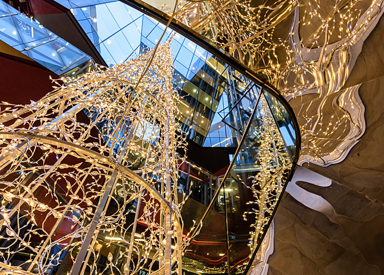 Christmas Tree Reflections, One New Change - Other locations