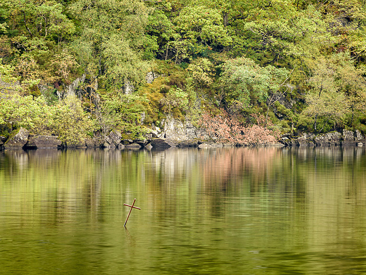 Iron Cross in Loch Ard (2) - Loch Lomond and The Trossachs