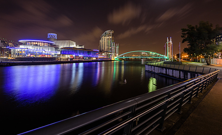 The Lowry and Millennium Footbridge (6) - Salford Quays