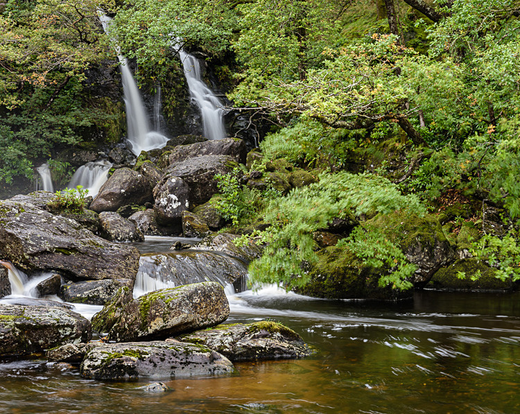 Waterfall at Inversnaid (2) - Loch Lomond and The Trossachs