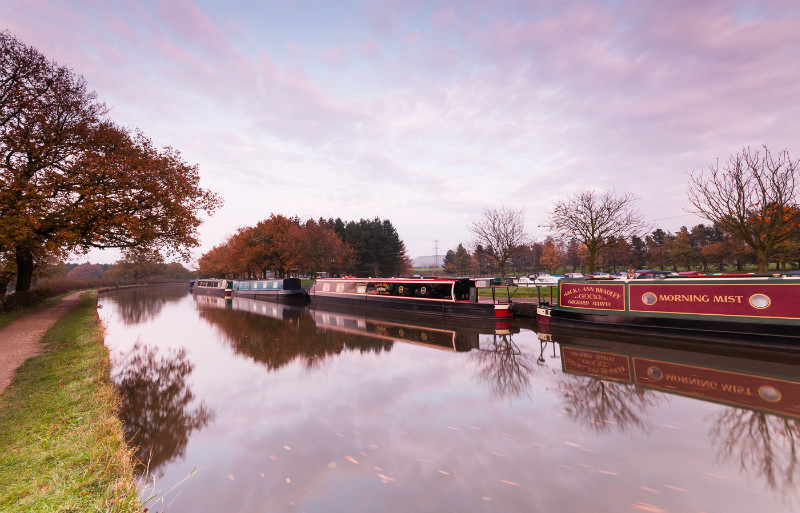 Bridges 17 and 18 on the Macclesfield Canal by photographer Mark Helliwell