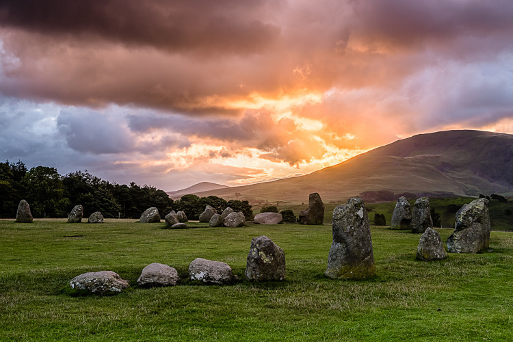 Sunrise at Castlerigg stone circle (1) - The Lake District