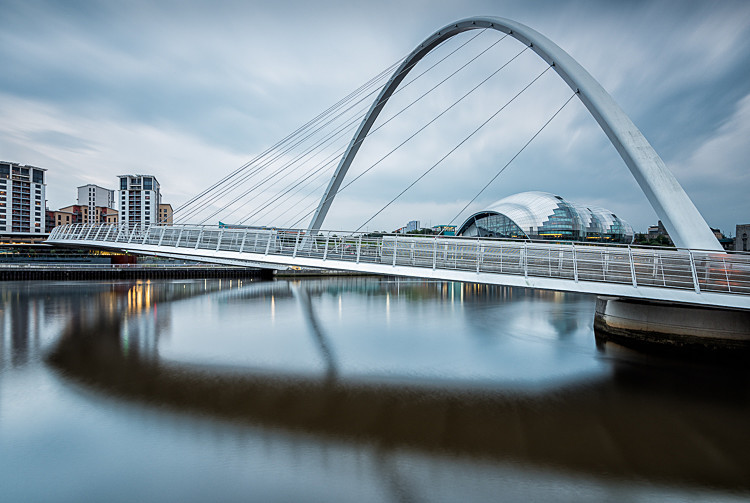 The Sage through the Millennium Bridge (2) - Newcastle