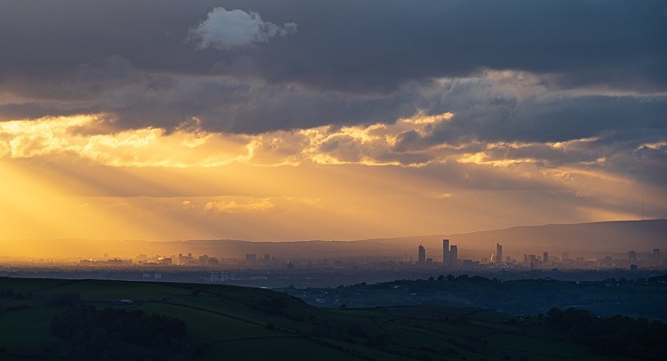 Manchester from Eccles Pike - Other locations