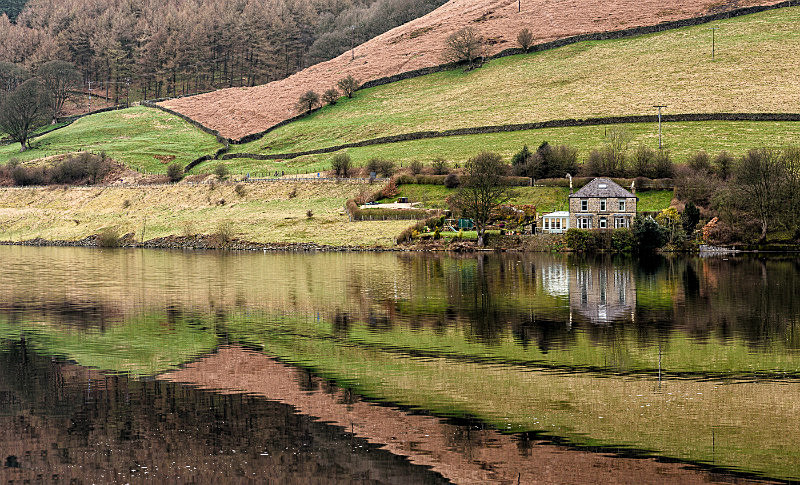 Reflections, Ladybower Reservoir - Ladybower Reservoir