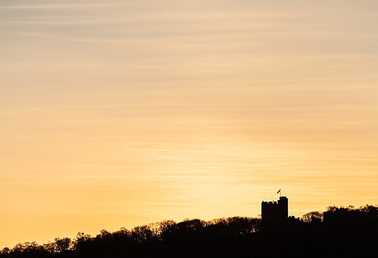 Sunrise at Peckforton Castle - Cheshire Countryside