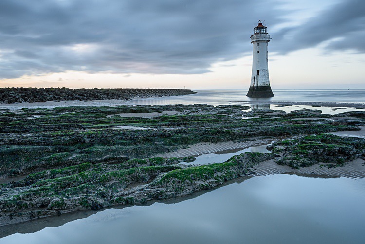 Sunset at Perch Rock Lighthouse (7) - Merseyside