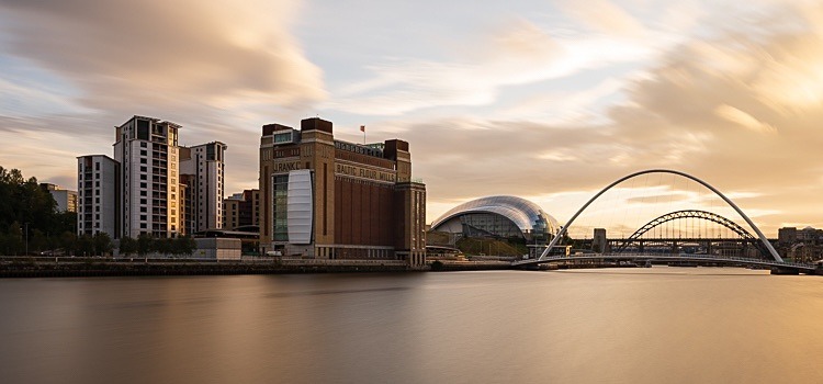 River Tyne Panorama (2) - Newcastle