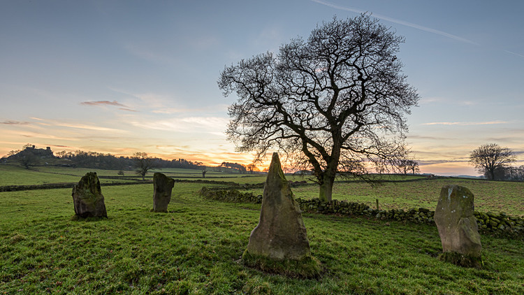 Nine Stones Close and Robin Hood's Stride (4) - Alport and Stanton Moor