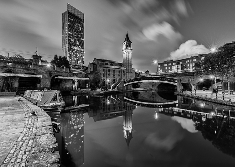 The Hilton and Congregational Chapel, Castlefield (1) - Manchester