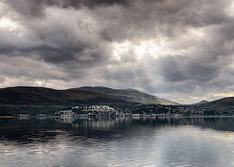 Fort William from Corpach - Fort William