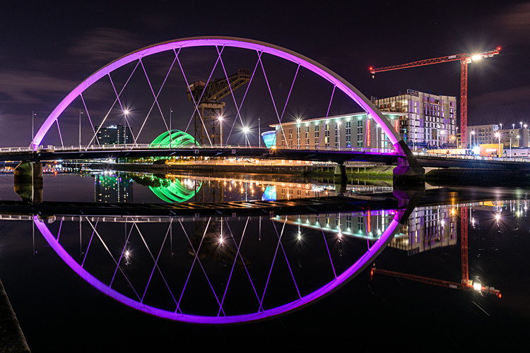 The Clyde Arc (Squinty Bridge) - Glasgow