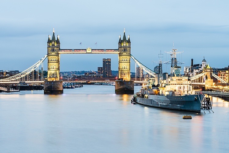HMS Belfast and Tower Bridge (3) - Tower Bridge