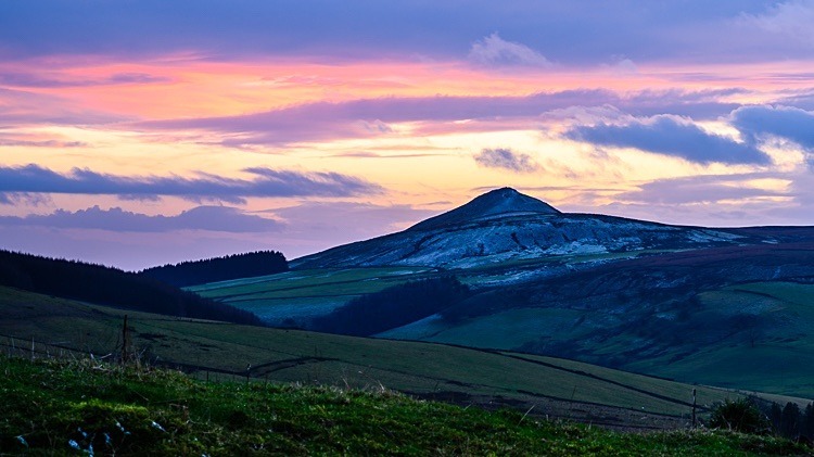 Shutlingsloe sunset - Shutlingsloe