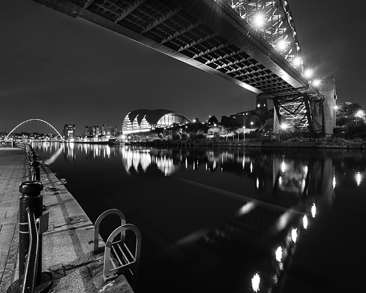 The Tyne and the Millennium Bridges (4) - Newcastle