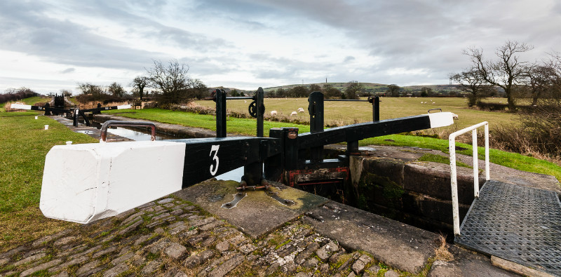 Bridges 54 and 55 on the Macclesfield Canal by photographer Mark Helliwell