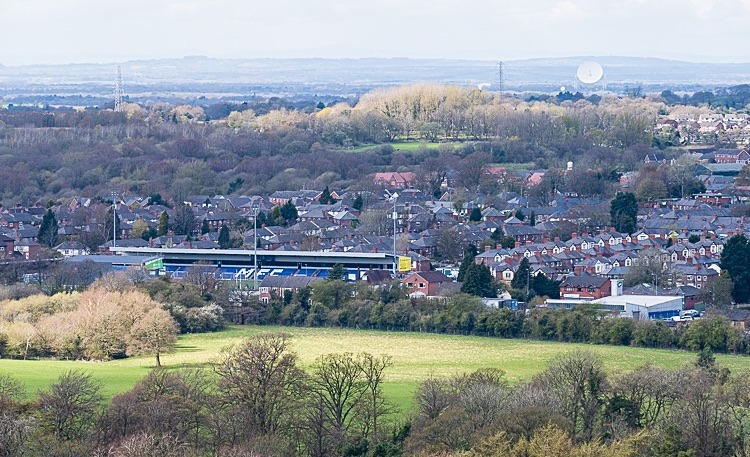 Macclesfield Town FC and Jodrell Bank - Macclesfield Town