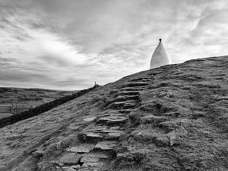 Steps to White Nancy - White Nancy