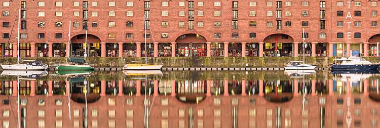 Reflections, Albert Dock, Liverpool (1) - Merseyside
