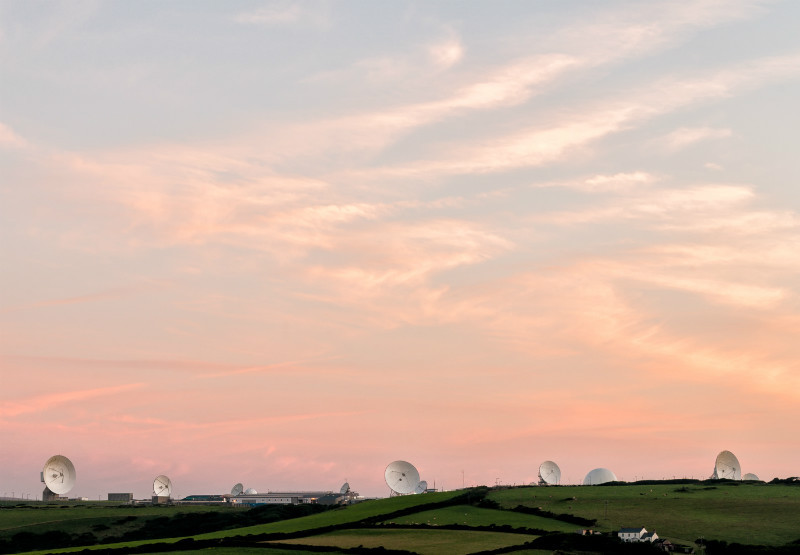 Sunrise at GCHQ Bude - Cornwall