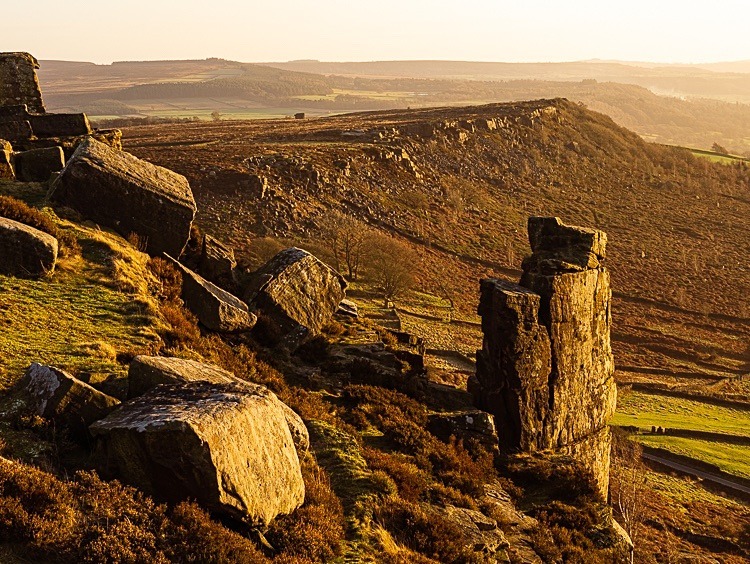 The Pinnacle Stone, Curbar Edge - Other locations