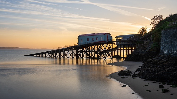 Tenby lifeboat stations - Wales