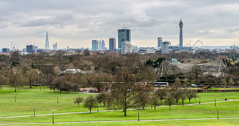 The Shard from Primrose Hill - The Shard
