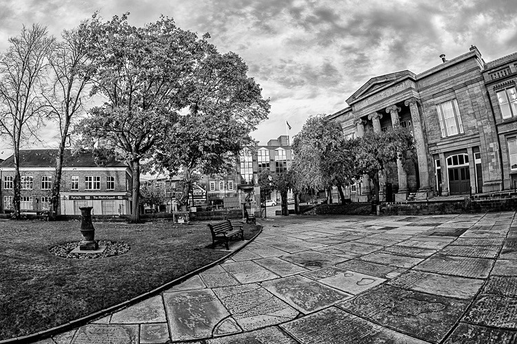 St Michael's church yard (1) - Macclesfield Town
