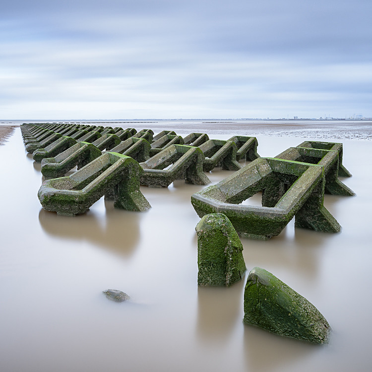 Sea defences, New Brighton (7) - Merseyside