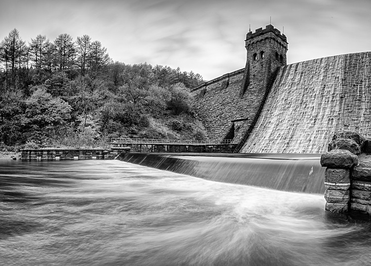 Derwent Reservoir overflow (2) - Derwent Reservoir