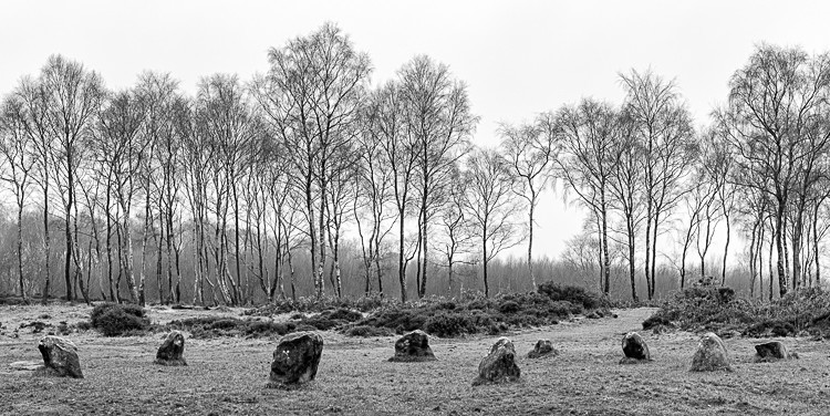 Nine Ladies Stone Circle, Stanton Moor - Alport and Stanton Moor