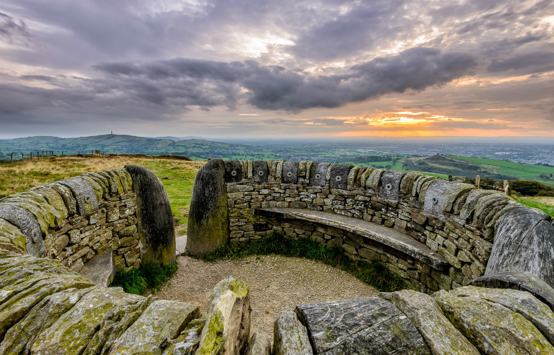 On top of Tegg's Nose - On Tegg's Nose
