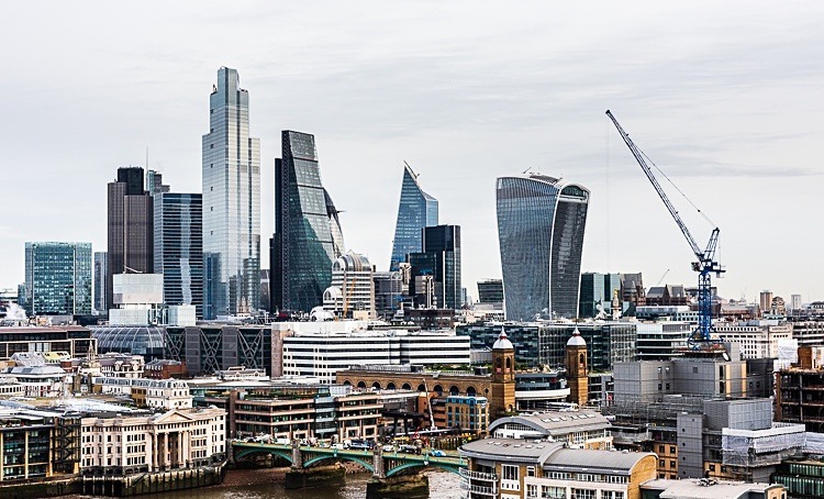 London skyline including Sky Garden - Other locations