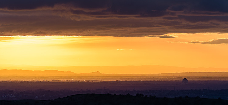 Jodrell Bank sunset (3) - Jodrell Bank