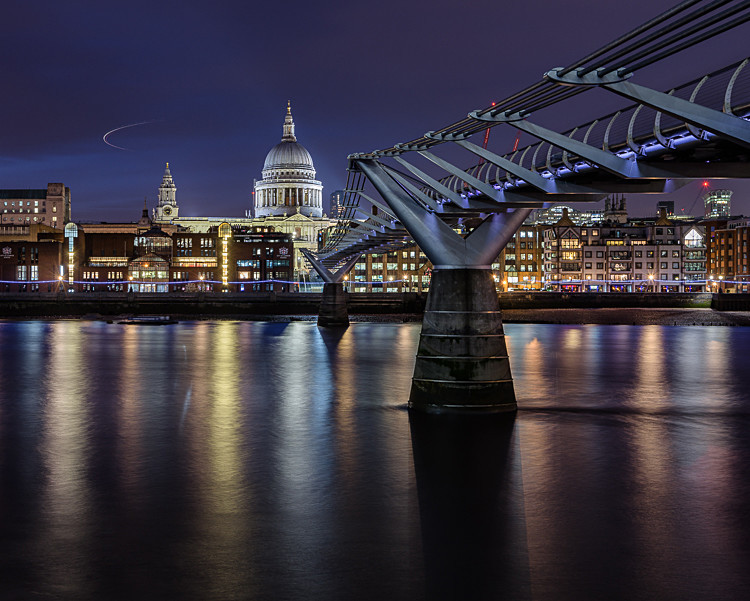 St Paul's Cathedral and the Millennium Footbridge (2) - St Paul's Cathedral