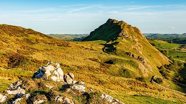 Evening light on Chrome Hill (3) - Parkhouse and Chrome Hills