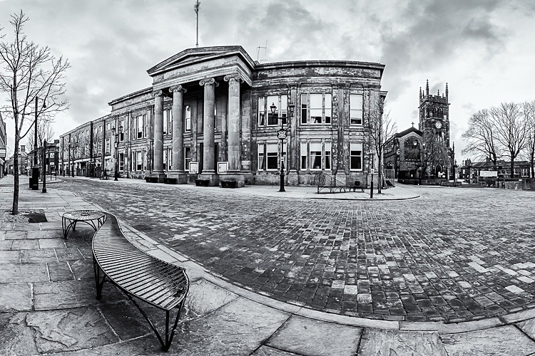 Town Hall, Market Place - Macclesfield Town