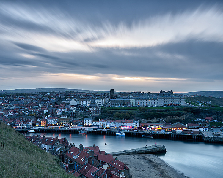 Whitby from St Mary's Church - Around Whitby