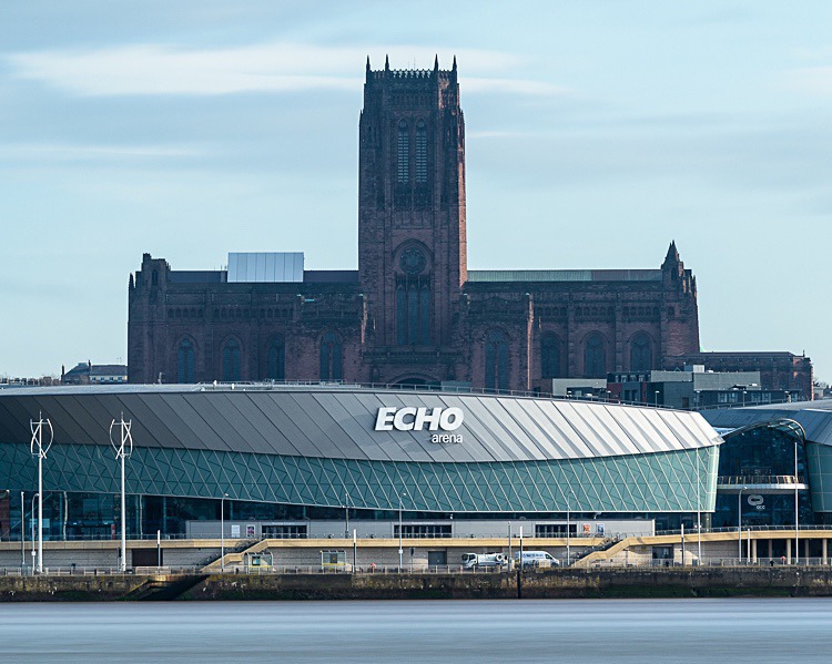 Liverpool Cathedral and Echo Arena - Merseyside