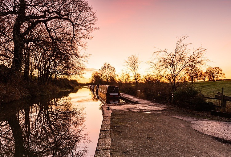 Shropshire Union Canal at Bunbury (3) - Other Cheshire Locations