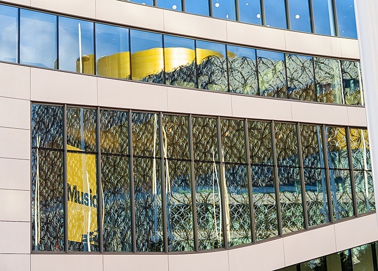 Reflections of Library in the ICC - Birmingham