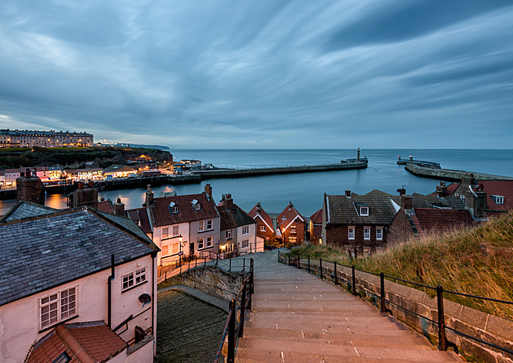 View from the 199 steps - Around Whitby